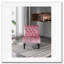 Chaise de salon en velours sans accoudoirs-1496763514