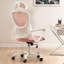 Chaise de bureau ergonomique à dossier haut en filet avec accoudoirs pivotants et appui-tête réglable-506883099-506883096-534141932