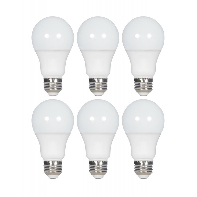 9.8 Watt (60 Watt Equivalent), A19 LED, Non-Dimmable Light Bulb, E26/Medium (Standard) Base, 8.8, 5000K, No