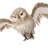 28" Winter Chalet Flying Feather Owl