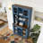 70.9" Kitchen Pantry Storage Cabinet Rustic Buffet Cabinet-1152633479