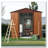 6ft x 6ft Outdoor Metal Storage Shed with Metal Foundation ,With window
