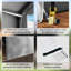 Durable Steel 2x2m Garden Fabric Storage Tent, Grey with Stakes & Ropes, Waterproof & Easy Setup for Outdoor Use