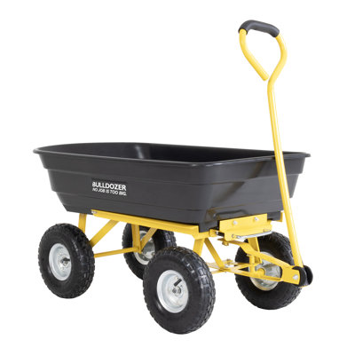 Bulldozer Pro 200kg Heavy Duty Garden Dump Cart