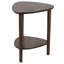 Table de bout en acacia massif, brun