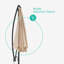 Screven 300cm Parasol-430850886