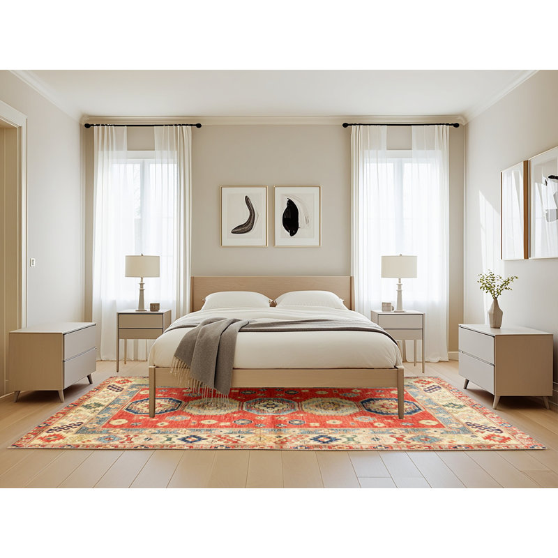 Oriental Indoor Rug, Rectangle 5' x 8'