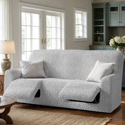 Stretchy Slipcover for Recliner Sofa - Easy to Clean & Durable - Comfort Collection