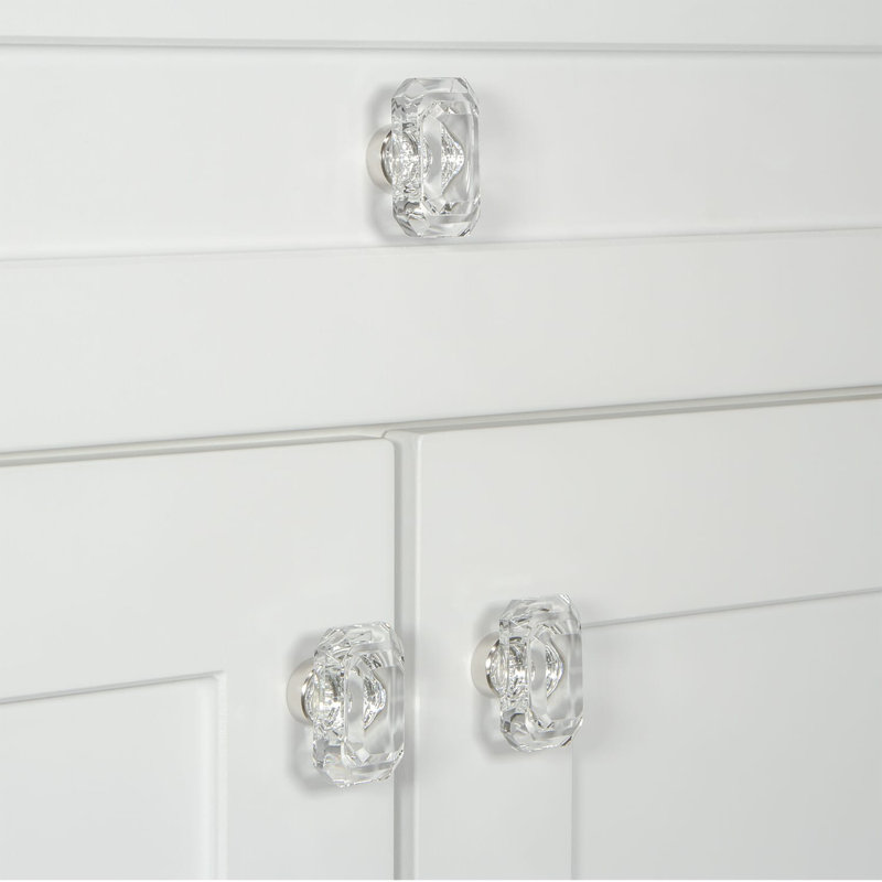 Biarritz Cabinet Knob, Polished Nickel