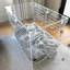 Medium Clear View Pet Crate with Silver Latch, Khaki Cushion-647449722