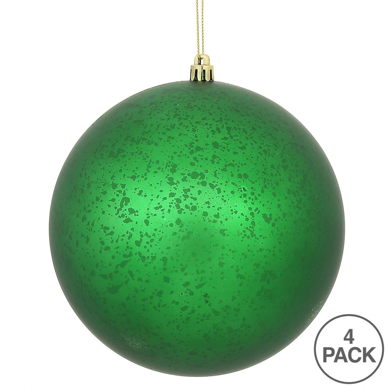 Ornement boule de mercure mat Duffield, Vert