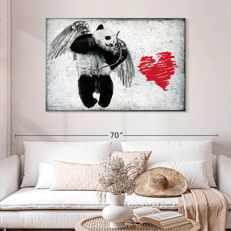 Hardie Cupidon Panda, H 32 po x l 48 po