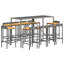 Aaniah 40cm Solid Wood Bar Set-1844921459