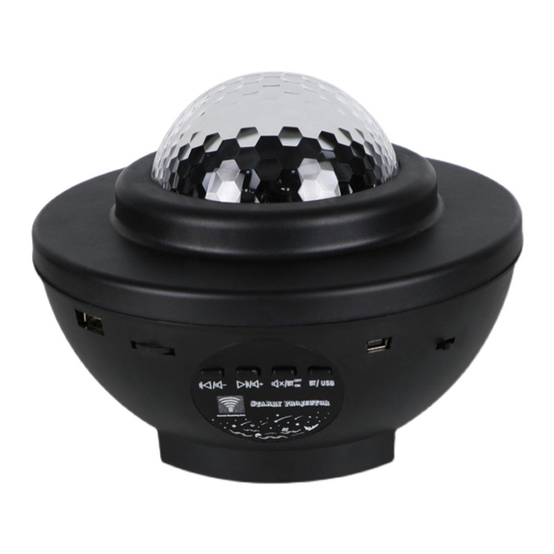 Star Projector & Dired Light With Music Speakers And Timing Function