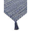 Azizi Striped Hand Woven Cotton Blue Rug-554625485
