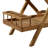 Vanmatre Solid Wood Bar Cart