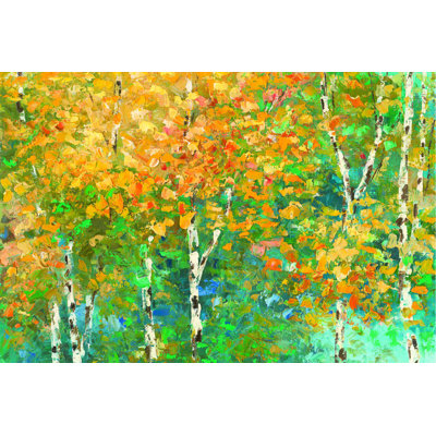 " Yellow Leafy Tree "
