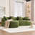 Chenille vert antique est en rupture de stock
