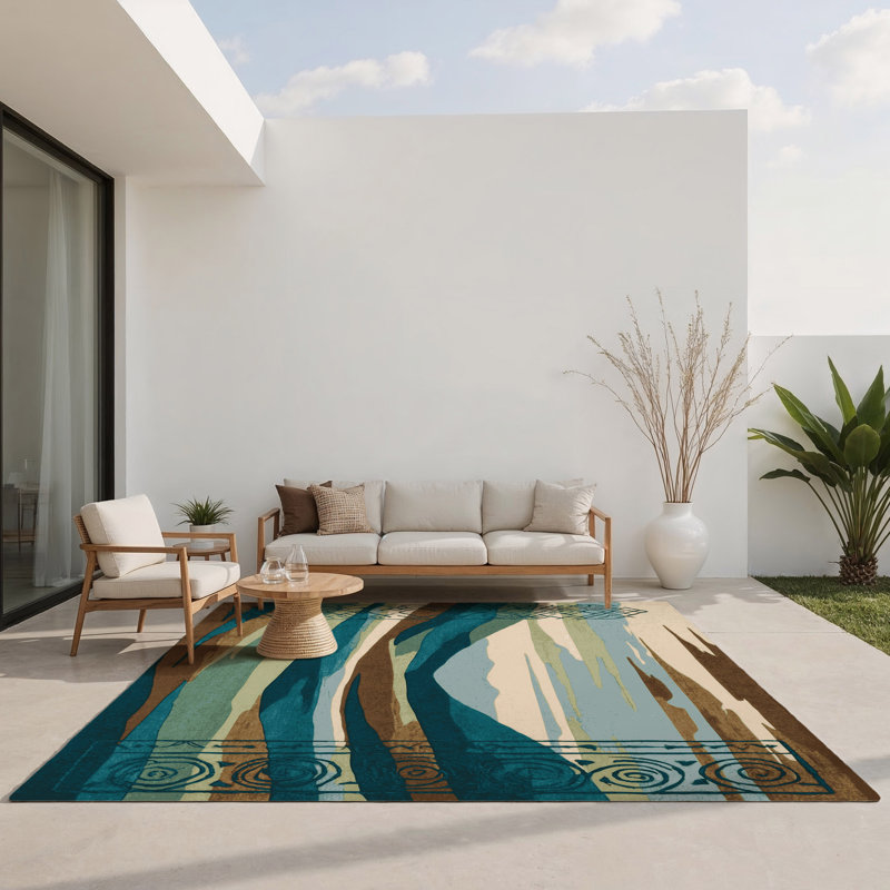 Tapis intérieur et extérieur Skyborn, Rectangle 1 pi 6 po x 2 pi 6 po