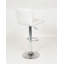 Tabouret de bar pivotant réglable en similicuir, ensemble de 2-1696449781