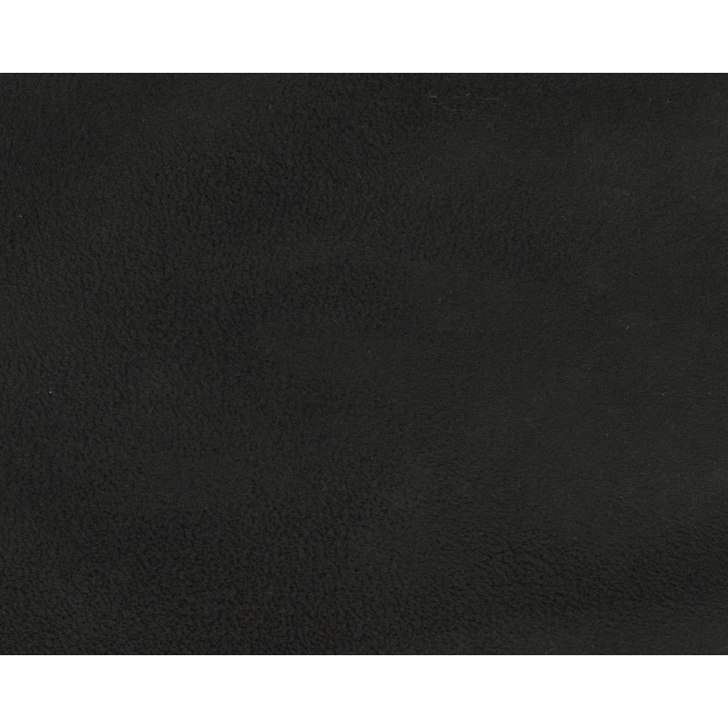 Canapé avec accoudoirs à plateau-coussin Darcy, Noir, H 37 po x l 89 po x P 38 po