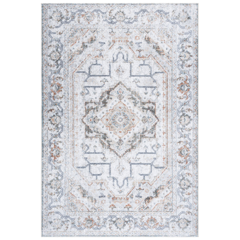 Deseret Performance Machine Washable Oriental Rug, Rectangle 4' x 6'