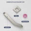 Bras de douche 6 "avec bride-100978139