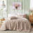 Best Seller Bedsure Comforter Set Reversible Cute Floral Bedding, 89GSM-106246833-116745451