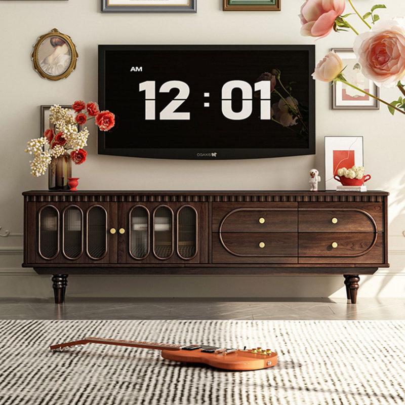 Meuble télé Modern, H 24,02 po x L 70,87 po x l 15,75 po