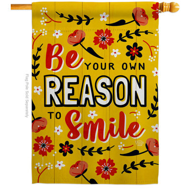 Double Sided 40'' H x 28'' W Polyester House Flag