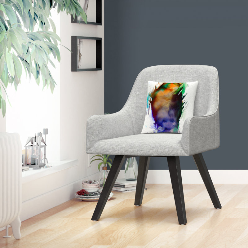 Abstract Throw Pillow