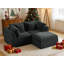 Canapé modulaire de 109 po Comfy Cloud Couch-1688018251-1688018252-1688018254