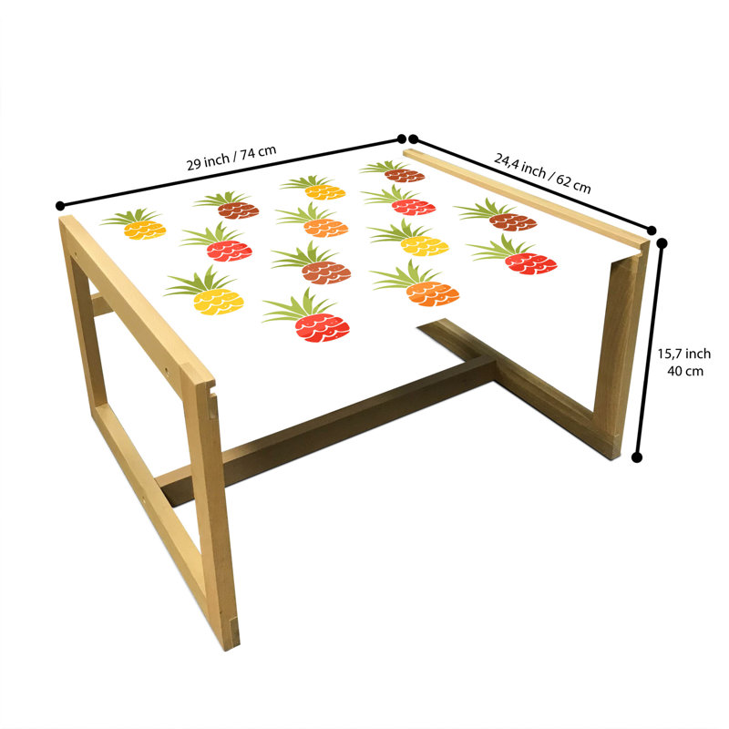 Ingebritt Sled Coffee Table, 62cm H x 74cm W x 40cm D