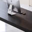 Bureau de direction en bois massif noir en forme de L-2075874001-2075874000