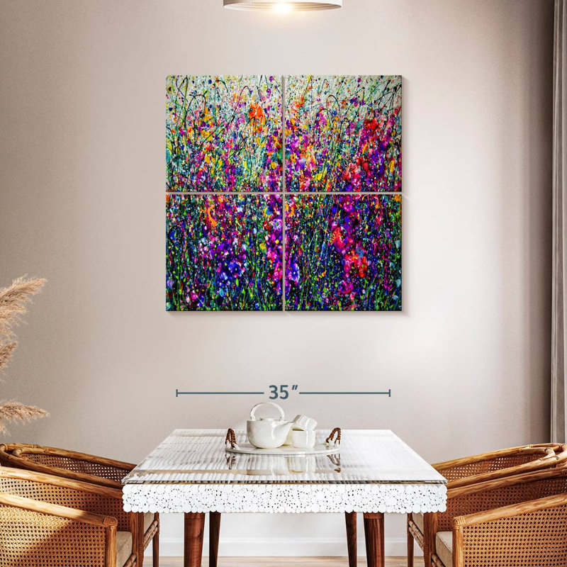 Hollyhock Fantasy Pollock Inspired Avery