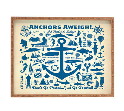 Anchors Aweigh Framed Graphic Art