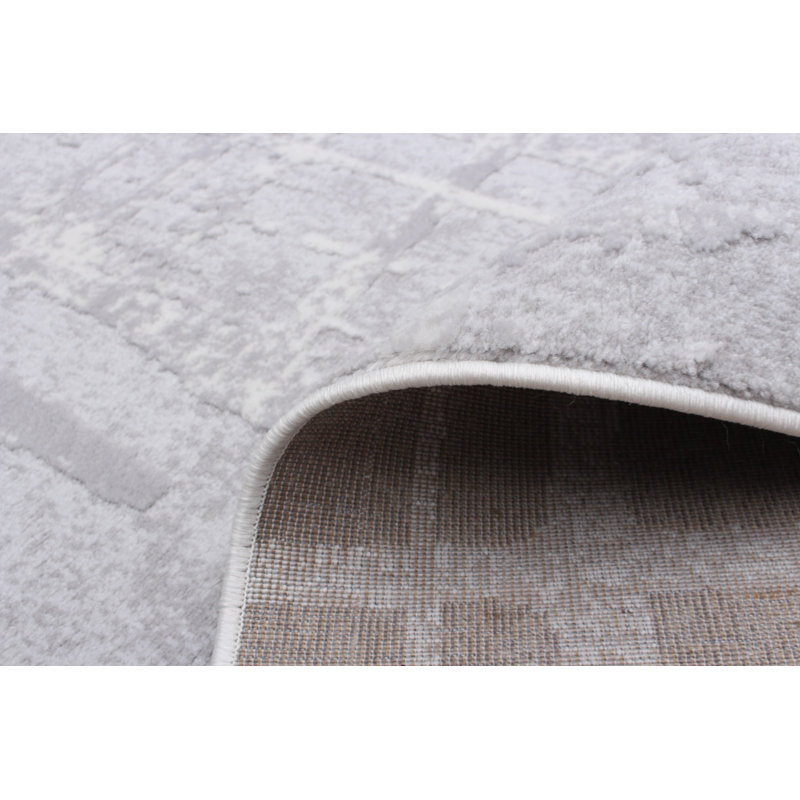 Tapis gris clair Artra, Rectangle 3 pi 11 po x 5 pi 7 po