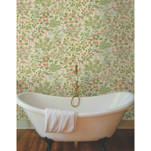 Papier peint floral Woodland