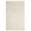 Tapis gris / ivoire en laine et coton touffeté à la main Powell Nz-925597911