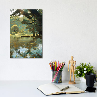 Sunrise Forest - impression d'art mural