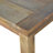 Helvig Mango Square Solid Wood Top with Solid Wood Base Dining Table