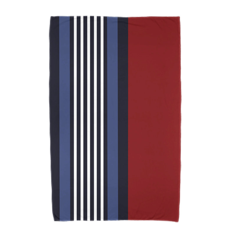 Serviette de plage, Rouge