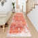 Vintage Washable Non Slip Area Rug for Living Room Rug Entrance Rugs Floral Distressed Carpet Soft Bedroom Low Pile Stain Resistant Carpet Dining Room Kitchen No Shedding Rug Indoor Floor Mats Laundry Farmhouse Decor Rugs