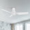 Ventilateur de plafond intelligent encastré 44 "avec lumière