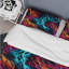 Futuriste rayé Fusion I - Ensemble de housse de couette à motif abstrait - Microfibre de polyester-1556963677