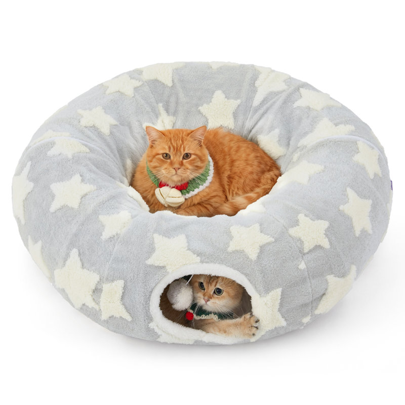 Lit pour chat Lesure, Standard (L 33,5 po x l 33,5 po), Gris