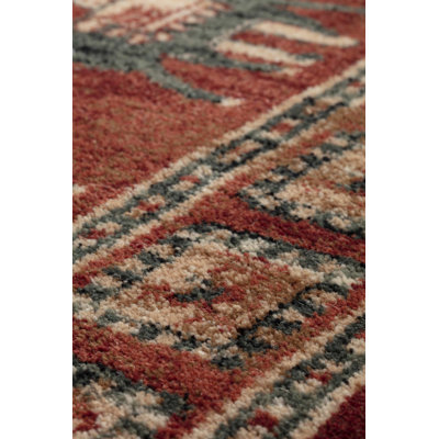 Abbeville Oriental Wool Area Rug