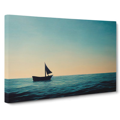 Solo Sailing Boat Vol.3 - Wrapped Canvas