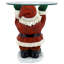 Glass Top Figurine End Table