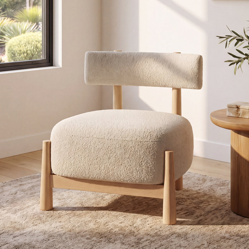 Reshma Upholstered Slipper Chair
